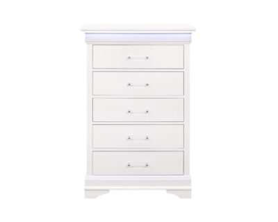 Vivienne White LED Chest