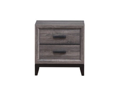 Thalassa Foil Grey Nightstand