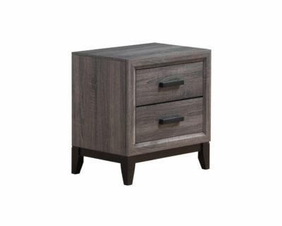 Thalassa Foil Grey Nightstand