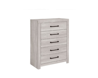 Genevieve White Wash Chest