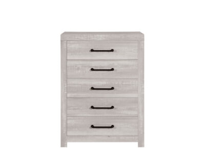 Genevieve White Wash Chest