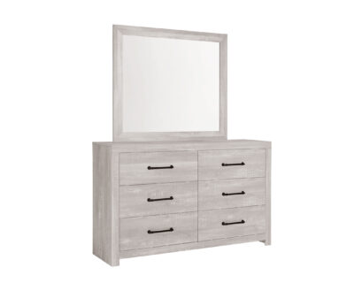 Genevieve White Wash Dresser