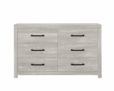 Genevieve White Wash Dresser