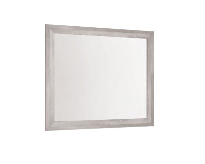 Genevieve White Wash Mirror