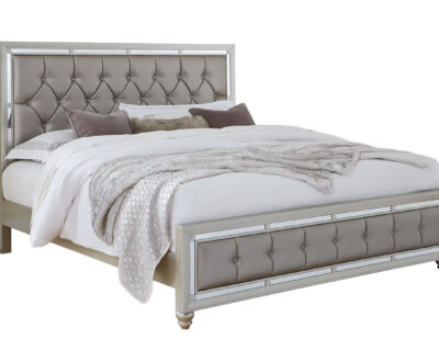 Celestia Silver Bed
