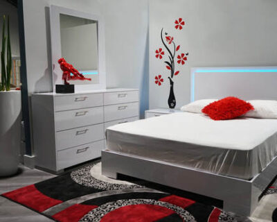 Florence LED Queen Bedroom Set